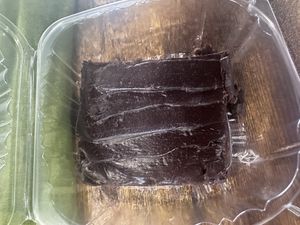 Raw brownie  at Royal Health World Retail & Cafe in Atlanta