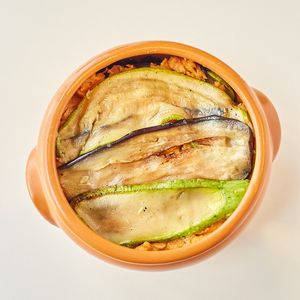 Vegan Lasagna at Green To Go in Montevideo