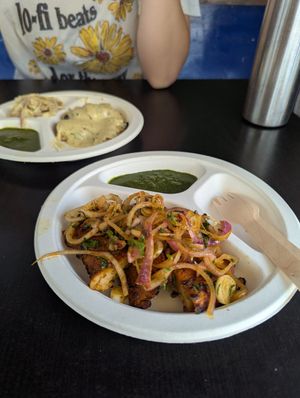 Vegan chaap at Sadak Chaap - Khar in Mumbai