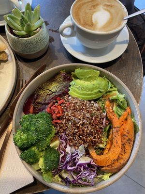 superfood soul bowl  at Arctic Juice & Café Chamonix in Chamonix-mont-blanc