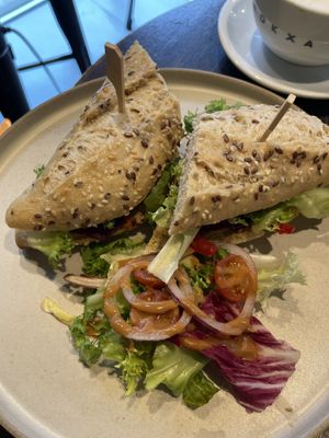 McKinley vegan sandwich   at Arctic Juice & Café Chamonix in Chamonix-mont-blanc