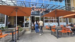 Exterior at Snooze in San Diego