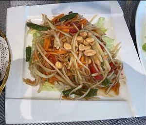 Drunken noodles at RAMARN THAI in Lancaster