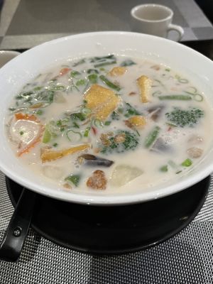 Coconut milk soup   at RAMARN THAI in Lancaster