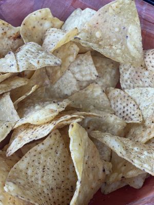 House made chips- gf, v, and DELISH!  at Federales Denver in Denver