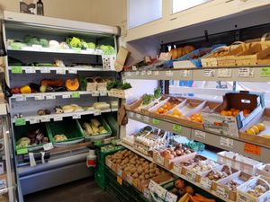Vegetable section at Chornlade in Zurich
