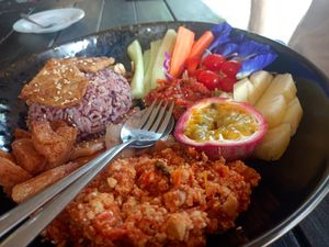 Shamlaba Bowl vegan at Shambhala in Koh Phayam