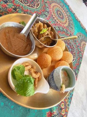 Special. Pani Puri. So good at Shambhala in Koh Phayam