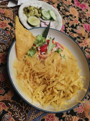 Khao Soi at Shambhala in Koh Phayam