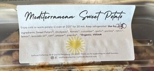 Mediterranean Sweet Potatoe  at SolFood Collective in Perrysburg