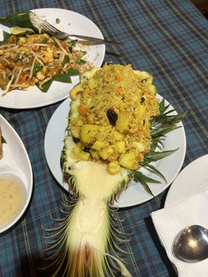 Pineapple fried rice asked for no egg  at KoDam Kitchen in Ao Nang