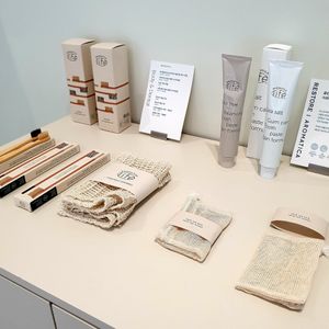 vegan toiletries at Restore - 리스토어 in Seoul