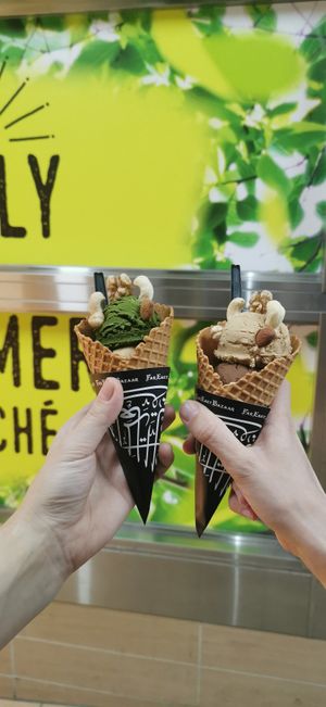 Matcha, Vanilla at Far East Bazaar in Osaka