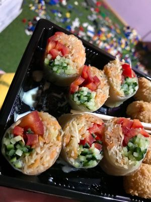 Veggie Fresh roll at Sushidream in Belgrade