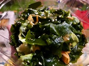 Wakame seaweed salad at Sushidream in Belgrade