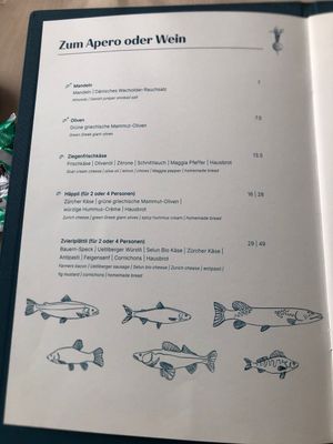   at Fischerstube Zürihorn in Zurich