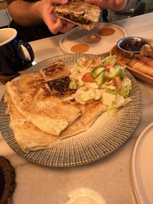 Vegan gözleme  at Sis&Bros Cafe & Şarküteri in Istanbul