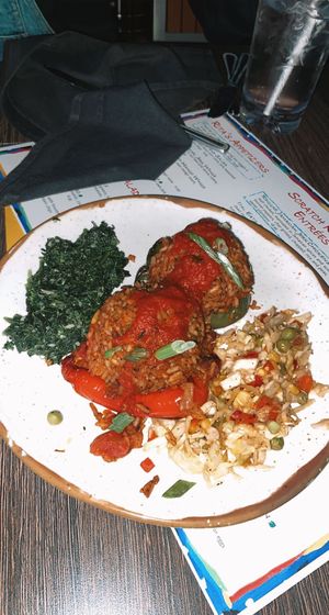 stuffed peppers   at Universal Studios - Bob Marley-A Tribute to Freedom in Orlando