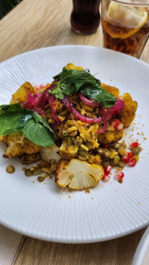Roasted Cauliflower at Twentysix in Budapest