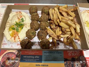   at Hummus Bar - Nagymező utca in Budapest