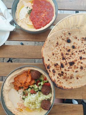  at Hummus Bar - Nagymező utca in Budapest