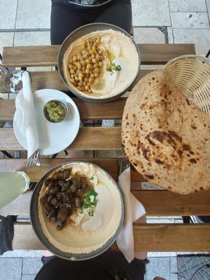 at Hummus Bar - Nagymező utca in Budapest