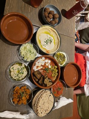   at Hummus Bar - Nagymező utca in Budapest