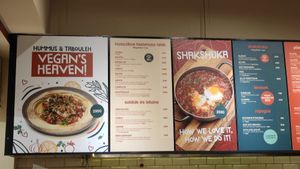  at Hummus Bar - Nagymező utca in Budapest