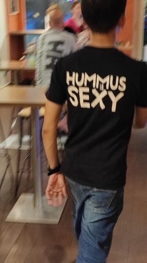  at Hummus Bar - Nagymező utca in Budapest