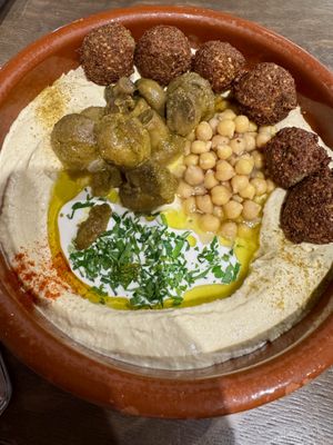   at Hummus Bar - Nagymező utca in Budapest