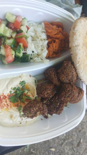  at Hummus Bar - Nagymező utca in Budapest