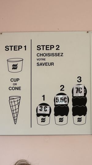 Prix  at Oui Oui - Saint-Gilles in Brussels