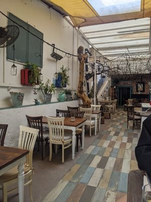 Seating area at Sugar & Salt in Mugla