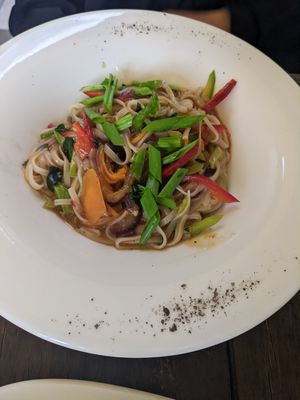 Vegan Pad Thai (without oyster sauce) at Sugar & Salt in Mugla