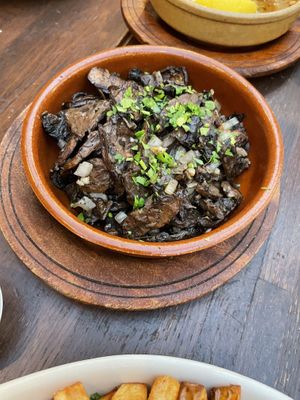 Mushrooms 😍  at Bulerias in Chicago