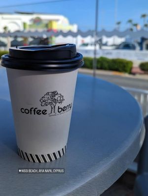 Coffee to go at Zorbas Bakery in Ayia Napa