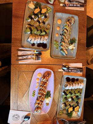   at Sushi on Fire in Stuttgart