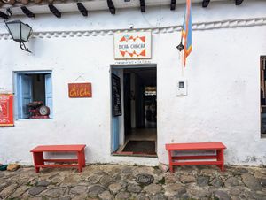 Front at Dicha Chibcha in Villa De Leyva