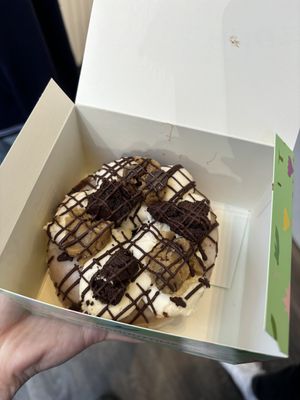 yum  at Rodeo Doughnuts - Bond St Station in London