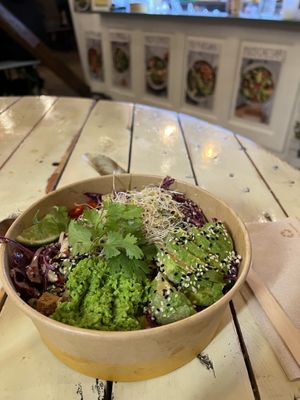 No 4 vegan salad   at Chopped - Storms Pakhus in Odense