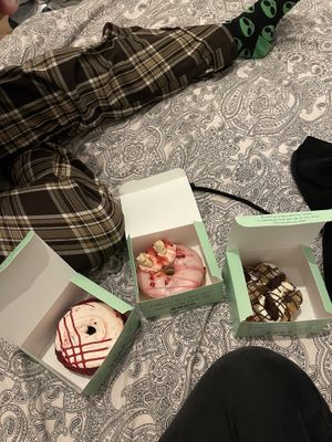   at Rodeo Doughnut- Fleet Street in London