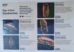  at Plänty Sandwiches in Munich