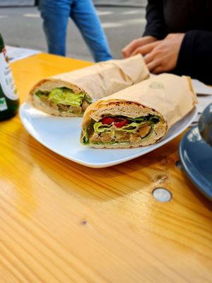 säxy caeser   at Plänty Sandwiches in Munich