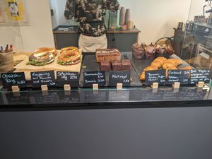 Pastries etc at Plänty Sandwiches in Munich