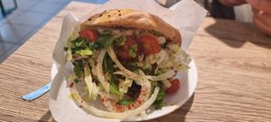 Kebab at Plänty Sandwiches in Munich
