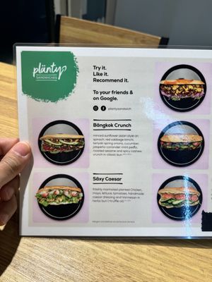   at Plänty Sandwiches in Munich