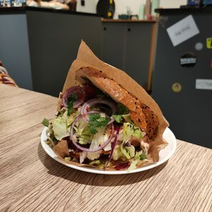 Döner at Plänty Sandwiches in Munich