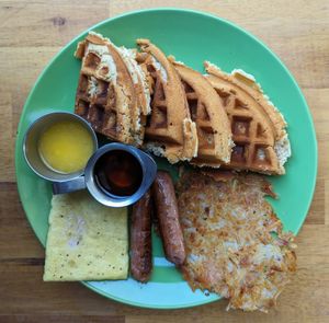 Grand Waffle Slam at SportsBox in Portland