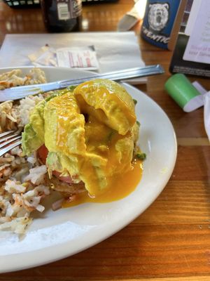 The eggy bene is too real !  at SportsBox in Portland