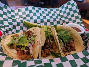 Chix tacos at SportsBox in Portland